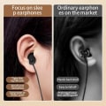 Miniatyrbilde 6 av 6: USB-C hodetelefoner, in-ear, søvnlydisolasjon - svart Black
