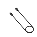 Miniatyrbillede 4 af 8: Garmin Fenix 7/7X/7S/Descent G1/Tactix 7 1m USB Opladningskabelholder - Sort Black
