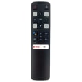 Miniatyrbillede 1 af 3: Stemmefunktion TV fjernbetjening Erstatning for RC802V TCL TV FUR6 Black
