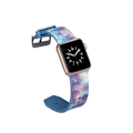 Miniatyrbild 2 av 5: Silicone klockrem för Apple Watch 4 40mm, 3/2/1 38mm - Colorful Circles multifärg
