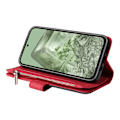 Miniatyrbillede 5 af 9: KT Multi-Function Series-5 Til Pixel 8a Telefontaske Red
