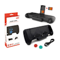 Miniatyrbilde 1 av 9: Kompatibel med Nintendo Switch+Switch Lite 2500mAh bærbar lader ladestasjonsstativdeksel Black