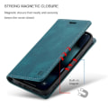 Pikkukuva 6 / 11: AUTSPACE A01 Retro lompakkokotelo iPhone 13 Mini - Sininen Blue