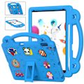 Pikkukuva 1 / 7: Apple iPad 10.2 2021 2020 2019 Iskunkestävä EVA-vaahtomuovijalustan kuori - Taivaansininen Blue