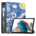 Pikkukuva 1 / 7: Kolminkertainen telinekotelo Samsung Galaxy Tab A9 8.7" - Painting Multicolor
