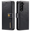 Pikkukuva 1 / 11: Samsung Galaxy S22+ 5G DG.MING Irrotettava 2-in-1-lompakon suojakotelo Black