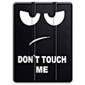 Miniatyrbillede 5 af 5: Til iPad Pro 11 (2024) Etui Tre-fold Stativ Tablet Cover med Pen Holder - Don't Touch Multicolor