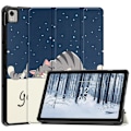 Pikkukuva 1 / 11: Nokia T21 Trifold Stand Sleep Wake Tablet Cover Case - Cat Multicolor