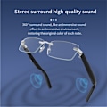 Pikkukuva 8 / 11: Langaton musiikki Bluetooth 5.3 Smart Glasses Mikrofoni Kaiutin Pyöräile Juoksu Transparent
