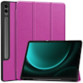 Miniatyrbillede 1 af 7: Trifoldet stativ Smart Taske til Samsung Galaxy Tab S10+ (S10 Plus) Purple
