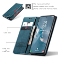 Pikkukuva 6 / 7: CASEME Retro Lompakkokotelo Samsung Galaxy A54 - Sininen Blue