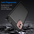 Miniatyrbillede 8 af 8: Slim-Fit TPU telefoncover til Nokia C32 - Sort Black