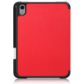 Pikkukuva 9 / 9: Apple iPad mini 6 (2021) Tablet Case Cover Wake / Sleep - Red Red