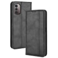 Miniatyrbillede 1 af 7: Wallet Stand Flip Phone Case til Nokia G11/Nokia G21 - Sort Black