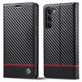 Miniatyrbillede 1 af 5: LC.IMEEKE Pung Taske til Samsung Galaxy S24+ - Sort Black