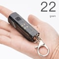 Miniatyrbilde 2 av 7: Nøkkelring Lommelykt Magnetisk Nødbelysning Bærbar LED Nattelykt Black