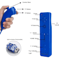 Miniatyrbilde 5 av 6: Kompatibel med Wii Control-Set Motion Plus, Bulk Mørk Blå Blue