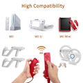 Miniatyrbild 5 av 6: Kompatibelt med Wii Handkontroll-Set Motion Plus, Bulk Röd Röd