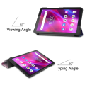 Miniatyrbilde 3 av 7: Mønster Tri-fold Stativdeksel Lenovo Tab M7 (3. generasjon) - Nebula Purple