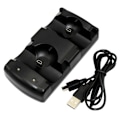 Pikkukuva 1 / 10: Playstation 3/PS3 Move kaksoislatausteline 2 in 1 Black