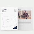 Miniatyrbild 4 av 10: DUX DUCIS Domo iPad Air 13 (2024) fodral Tri-Fold - Blå Blå