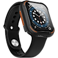 Miniatyrbild 1 av 9: Nillkin Apple Watch Series 6/5/4/SE 44mm Full Coverage skydd Svart