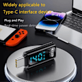 Miniatyrbillede 3 af 4: Til iPhone-adapter hun til USB-C han hurtigopladning data Black