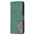 Miniatyrbillede 3 af 5: BINFEN COLOR Til Samsung Galaxy S24 FE Stødsikkert Pungcover Green
