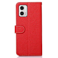 Pikkukuva 8 / 8: KHAZNEH puhelimen kansi Motorola Moto G73 5G - punainen/musta Red