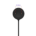 Miniatyrbillede 8 af 11: Oplader til Honor Watch GS 4 Watch GS 3 MUS-B19 Watch 4 TMA-L19 Black