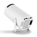 Miniatyrbild 4 av 11: PRO-Projektor Android 11.0 2.4G / 5G WiFi 6 Bluetooth 5.0 1280*720P hemmabio Vit