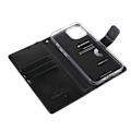 Pikkukuva 6 / 11: MERCURY GOOSPERY Blue Moon Wallet Case iPhone 13 Mini Black Black