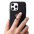 Pikkukuva 8 / 8: iPhone 13 Pro Finger Ring TPU Hybrid Case Kickstand - Red Red