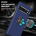 Pikkukuva 6 / 7: Google Pixel 8a sormenrengasjalustan hybridikotelo Blue