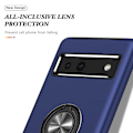 Pikkukuva 4 / 7: Google Pixel 8a sormenrengasjalustan hybridikotelo Blue
