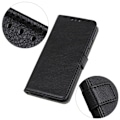Miniatyrbillede 5 af 8: Litchi Wallet Stand Case for Nokia 7.3 Black