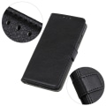 Pikkukuva 5 / 8: Litchi Wallet Stand Case for Nokia 7.3 Black