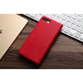 Pikkukuva 4 / 9: CMAI2 Litchi plånboksfodral till iPhone 7 Plus - Röd Red
