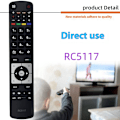 Pikkukuva 2 / 5: Kaukosäätimen vaihto RC5117:lle Hitachi TV:lle Black