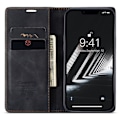 Miniatyrbillede 7 af 11: CASEME Retro tegnebog taske til iPhone 14 - sort Black