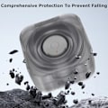 Miniatyrbild 4 av 5: Skal Skyddsfodral för Samsung Galaxy Ring Laddningsfodral TPU Transparent
