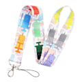 Miniatyrbilde 1 av 5: Nøkkelbånd Halsrem Anti-drop Lanyard for mobiltelefonnøkler Multicolor