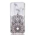 Miniatyrbillede 1 af 5: Marble Pattern IMD TPU Soft Back Case for Samsung Galaxy A70 - Style B Black
