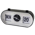 Manual Sida Vridning av klockan Skrivbord Väckarklocka Kalenderklocka Svart