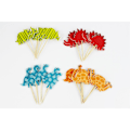 Pikkukuva 1 / 5: 24PCS/Lot Cartoon Pattern Cupcake Topper Cake Decorations