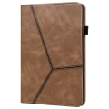 Miniatyrbillede 6 af 11: Til iPad 10.2 (2021)/(2020)/(2019) Almindeligt PU-læder tabletcover Brown
