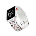 Pikkukuva 1 / 7: Silicone Watchband for Apple Watch 4 44mm, Series 3 / 2 / 1 42mm - Flamingo Multicolor