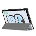 Miniatyrbillede 8 af 8: Trifoldet stativetui til Lenovo Tab M10 TB-X605F/TB-X605L TB-X505F/TB-X505 sovende ugle Blue