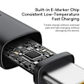 Pikkukuva 9 / 9: BASEUS Dura Series PD 100 W latauskaapeli Pikalataus USB-C - USB-C 2m Black