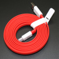 Miniatyrbillede 3 af 9: ONEPLUS 1,5 m Dash Charge Type-C fladkabel 4A USB hurtigopladningsdatakabel Red